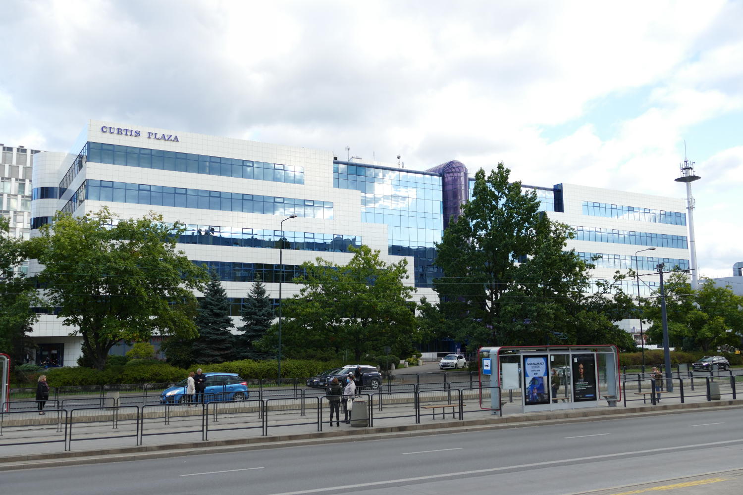 Zdjęcie architektury budynku Curtis Plaza